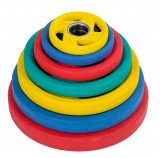 Диск обрезиненный PROFI-FIT цветной FASSION D-51, 10 кг