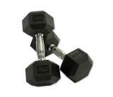 Набор гексагональных гантелей 10 пар от 1 до 10 кг VictoryFit