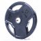 Обрезиненный диск LIVEPRO Premium Rubber 20 кг, черный