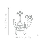 Разгибание нижней спины Hoist RS-1204 матовый черный
