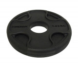 Олимпийский обрезиненный диск FOREMAN PRR 1,25 кг, черный