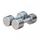 Хромированные  гaнтeли FOREMAN FM/HCD-18KG, пapа