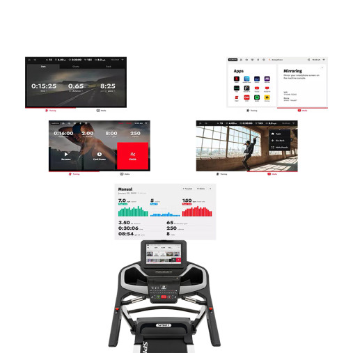 Беговая дорожка SPIRIT XT685 DC ENT BLACK с TFT-дисплеем 15.6” и Bluetooth Беговая дорожка SPIRIT XT685 DC ENT BLACK с TFT-дисплеем 15.6” и Bluetooth