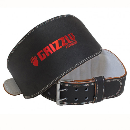 Атлетический пояс GRIZZLY Fitness Enforcer 6″ размер L, 15 см, кожа