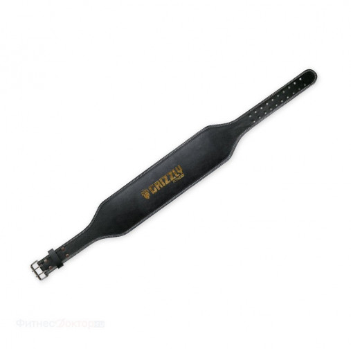 Атлетический пояс GRIZZLY Fitness Enforcer 6″ размер L, 15 см, кожа