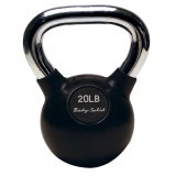 Гиря 9,1 кг (20lb) с хромированной ручкой Body-Solid