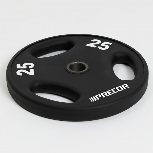 Набор дисков 51 мм. с 3-мя хватами от 2,5-25 кг в уретане PRECOR New