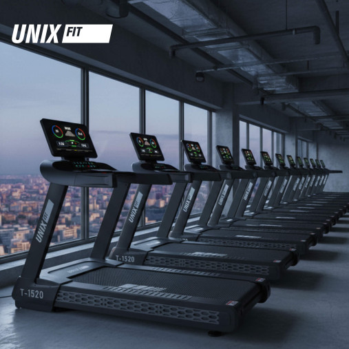 Беговая дорожка UNIX Fit T-1520 PRO (LED)