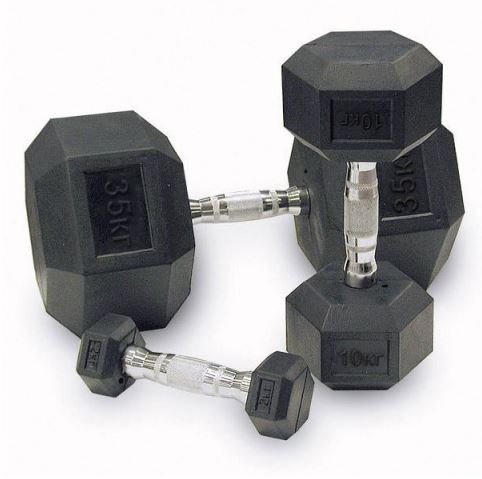 Гантели обрезиненные Body-Solid SDR45 (2х45 кг) Гантели обрезиненные Body-Solid SDR45 (2х45 кг)